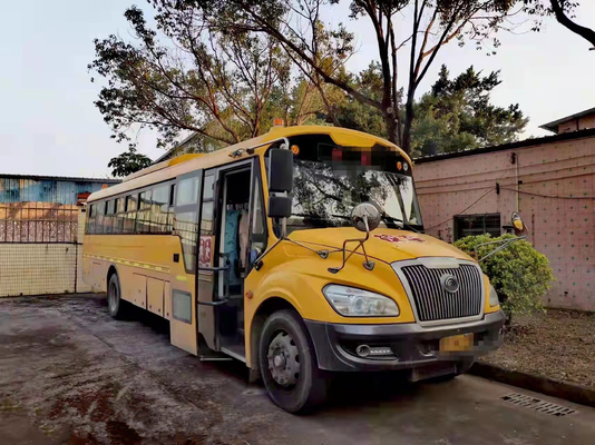 46 χρησιμοποιημένη καθίσματα Yutong σχολικών λεωφορείων ZK6119D οδήγηση μηχανών LHD diesel μπροστινή