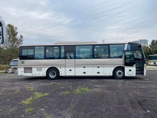 Λεωφορεία από δεύτερο χέρι πλαισίων χάλυβα 50 χρησιμοποιημένα καθίσματα λεωφορεία λεωφορείων πολυτέλειας τουριστηκών λεωφορείων χρησιμοποιημένα