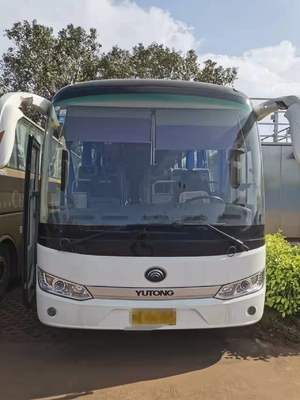 Χρησιμοποιημένα λεωφορεία μηχανών Yuchai 199kw καθισμάτων λεωφορείων ZK6115 60 Yutong πολυτέλειας γύρος