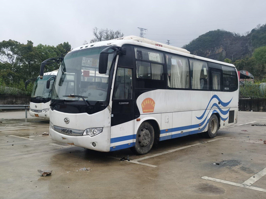 Λεωφορείο 35 υψηλότερα χρησιμοποιημένα λεωφορεία επιβατών στο πετρελαιοκίνητο λεωφορείο της Κίνας KLQ6856 Yuchai