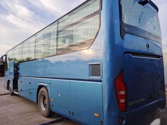 Η αριστερή οδήγηση Yutong 49 λεωφορείο χεριών καθισμάτων ZK6110 2$ος άφησε στην οδήγηση δύο πόρτες οπίσθια μηχανή