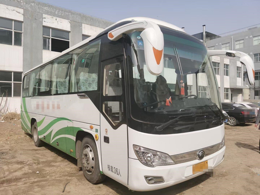 Σωστή οδήγηση μεταφορών λεωφορείων λεωφορείων 36seats Yutong χεριών πολυτέλειας Zk6876 δεύτερος λεωφορείων λεωφορείων