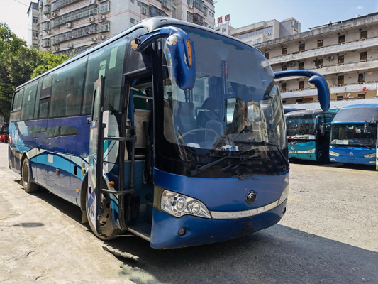 Χρησιμοποιημένη ZK6938 καθισμάτων λεωφορείων περίπτωση δύο Yutong λεωφορείων επιβατών 39seats λεωφορείο πόρτες