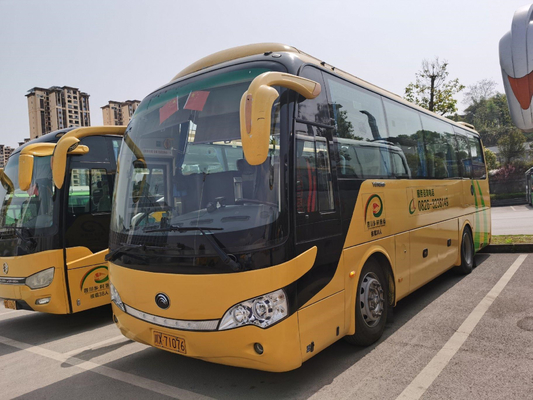 Τα λεωφορεία Yutong από δεύτερο χέρι άφησαν το weichai 270hp λεωφορείων οδήγησης ZK6906 και επιβατηγών οχημάτων 38seats