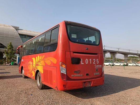 Χρησιμοποιημένη μίνι λεωφορείων μηχανή λεωφορείων 35seats LHD Yuchai λεωφορείων Yutong χρησιμοποιημένη Zk6808
