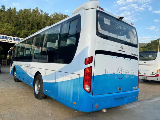 Μακριά XMQ6110 λεωφορείων λεωφορεία χρησιμοποιημένο λεωφορείο 55seats δύο ευρώ IV 2+3layout βασιλιάδων πορτών