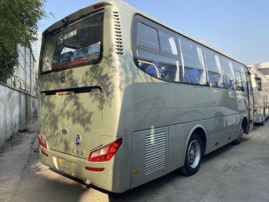 Χρησιμοποιημένο Kinglong λεωφορείο μηχανών τουριστηκών λεωφορείων 33seats Yuchai λεωφορείων XMQ6802 με τη χειρωνακτική μετάδοση