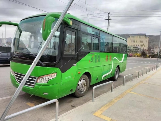 Yuchai χειρωνακτικό μίνι λεωφορείο λεωφορείων Yutong μηχανών χρησιμοποιημένο 39seats
