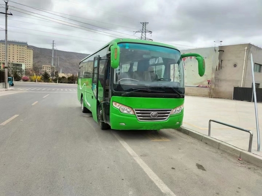 Yuchai χειρωνακτικό μίνι λεωφορείο λεωφορείων Yutong μηχανών χρησιμοποιημένο 39seats