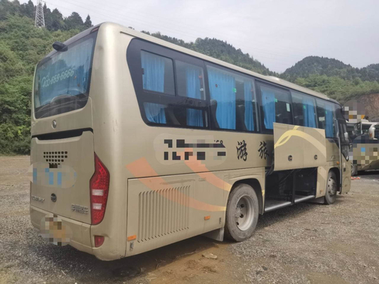 Το λεωφορείο 38 καθίσματα χρησιμοποίησε το μίνι λεωφορείο Yutong ZK6876 LHD RHD
