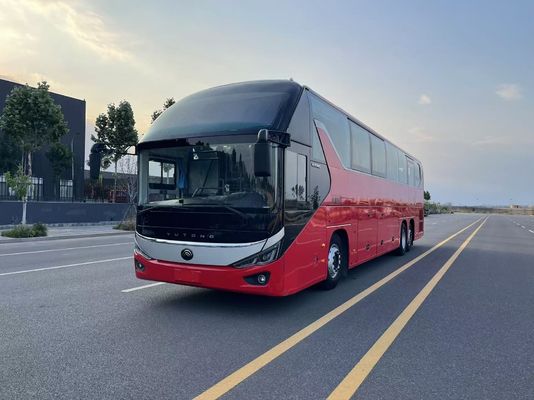 ποιότητας  Luxury Bus Coach Yutong 56 Seats Model ZK6137 Double Rear Axle 2021 Year Airbag Suspension Εργοστάσιο