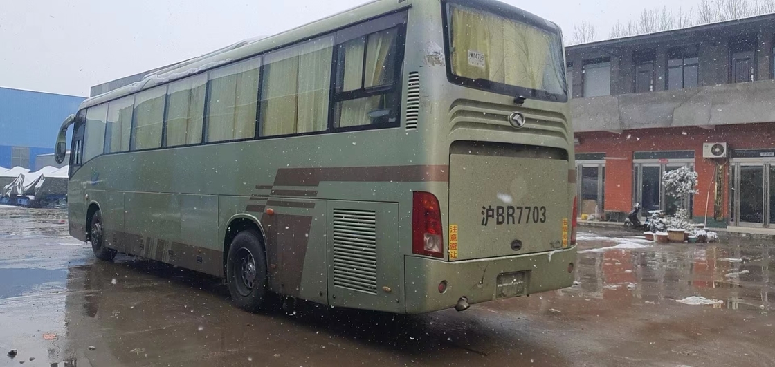 55 χρησιμοποιημένο καθίσματα από δεύτερο χέρι Kinglong XMQ6129 λεωφορείων λεωφορείων με την οδήγηση μηχανών diesel LHD