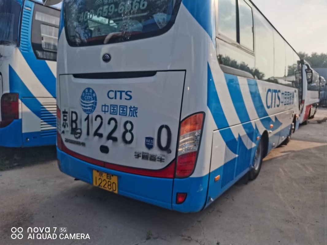 35 χρησιμοποιημένες καθίσματα μίνι RHD Yutong μηχανές diesel οδήγησης λεωφορείων ZK6858 για τη μεταφορά