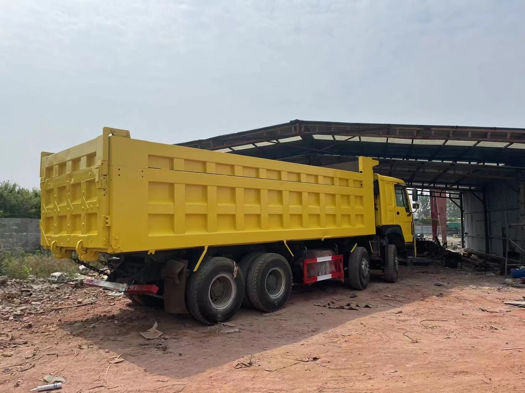 8*4 χρησιμοποιημένο φορτηγό απορρίψεων 40ton Mitsubishi Fuso 12 φορτηγό από δεύτερο χέρι ροδών με 380HP