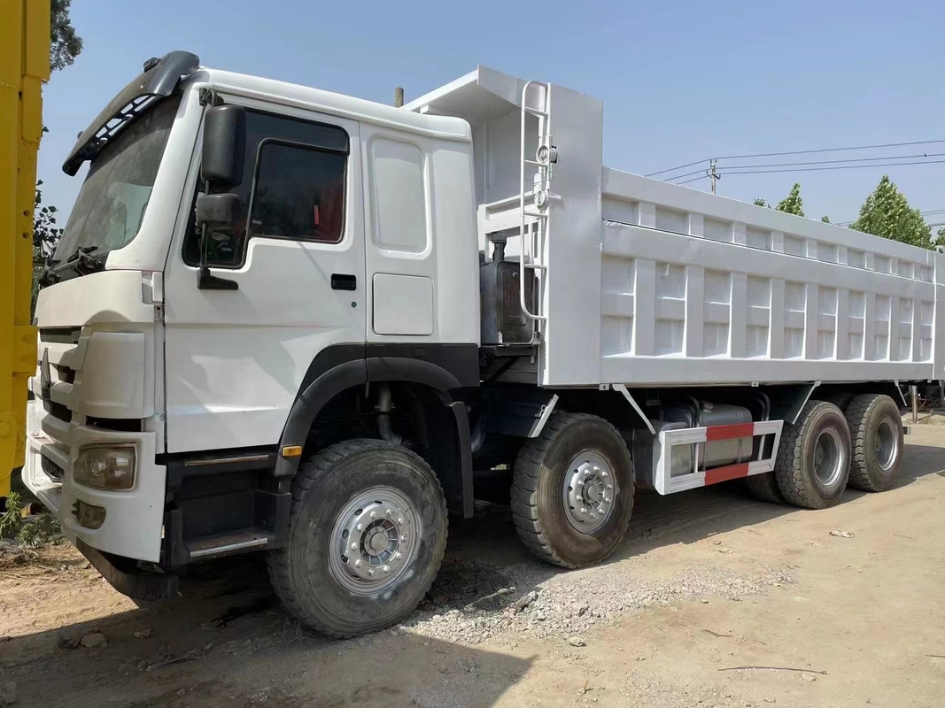 8*4 χρησιμοποιημένο φορτηγό απορρίψεων 40ton Mitsubishi Fuso 12 φορτηγό από δεύτερο χέρι ροδών με 380HP