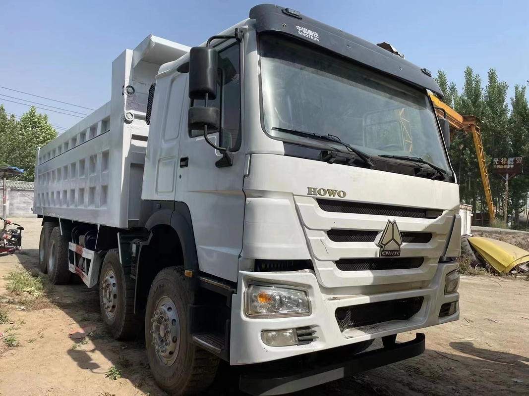 8*4 χρησιμοποιημένο φορτηγό απορρίψεων 40ton Mitsubishi Fuso 12 φορτηγό από δεύτερο χέρι ροδών με 380HP