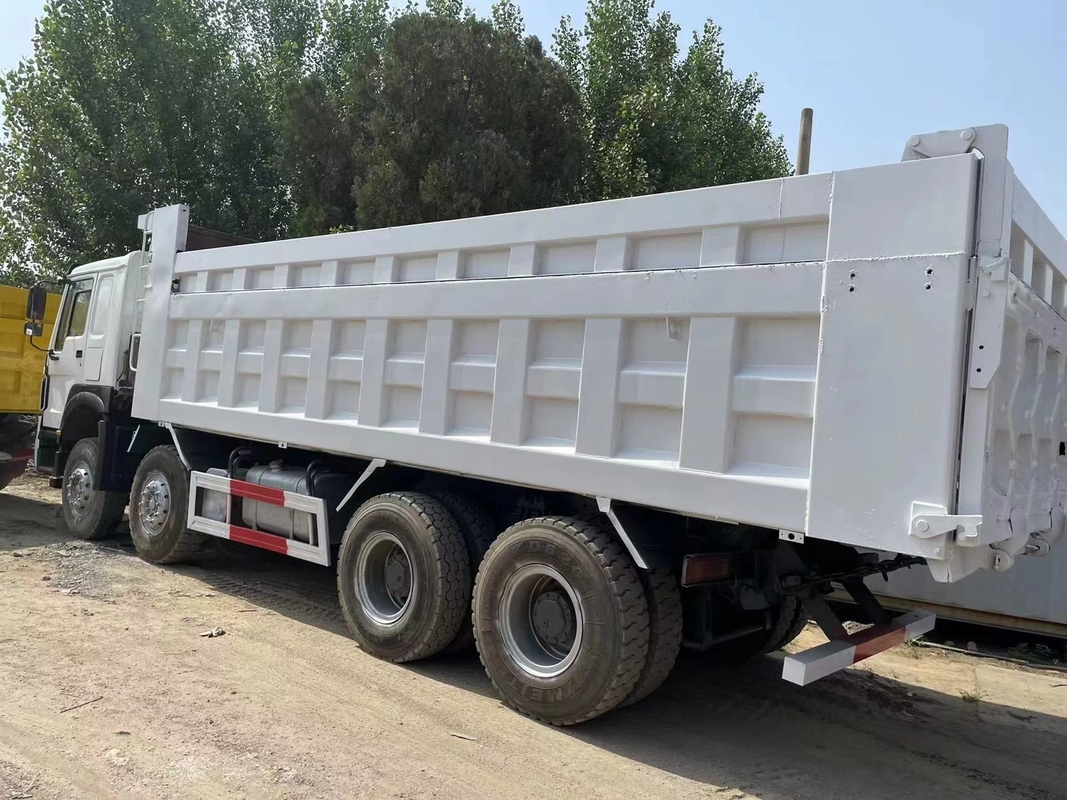 8*4 χρησιμοποιημένο φορτηγό απορρίψεων 40ton Mitsubishi Fuso 12 φορτηγό από δεύτερο χέρι ροδών με 380HP