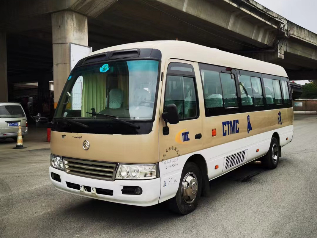 22seats χρυσή χρησιμοποιημένη δράκος ακτοφυλάκων μηχανή diesel Yuchai 90kw 2015-2017 λεωφορείων λεωφορείων μίνι
