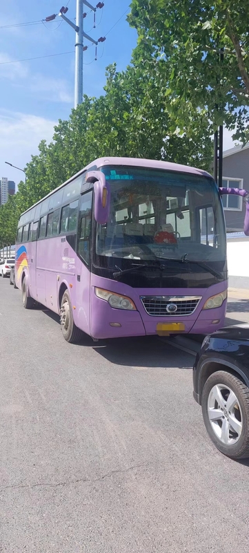 2014 έτος 45 χρησιμοποιημένο καθίσματα Yutong λεωφορείων ZK6102D λεωφορείων δίπορτο LHD λεωφορείων μπροστινό diesel μηχανών