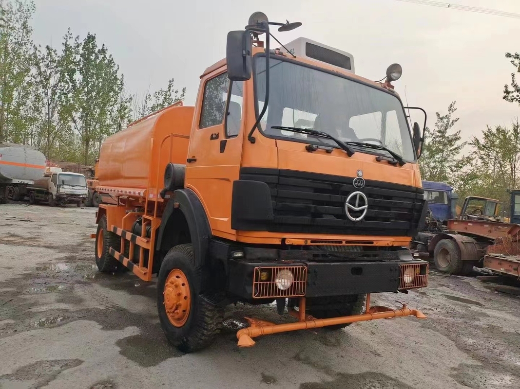 LHD 15 κυβικό πλήρες Drive 4X4 φορτηγών 290hp ψεκαστήρων δεξαμενών νερού μετρητών από τον ψεκαστήρα οδικού νερού