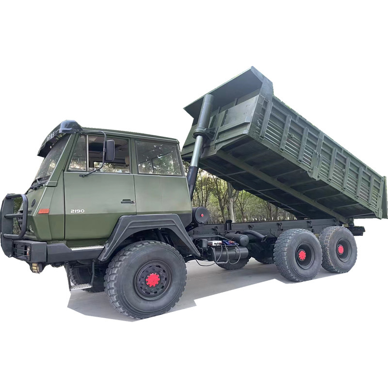 Χρησιμοποιημένο 310hp ισχυρό diesel Tipper Drive καυσίμων πλήρες με 3 διαφορικά κλειδώνει το φορτηγό απορρίψεων 6X6