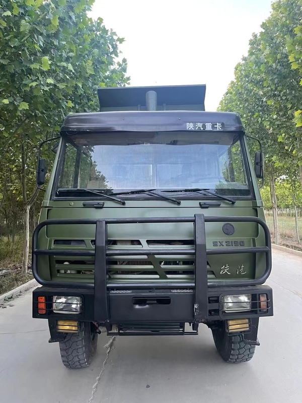 Χρησιμοποιημένο 310hp ισχυρό diesel Tipper Drive καυσίμων πλήρες με 3 διαφορικά κλειδώνει το φορτηγό απορρίψεων 6X6