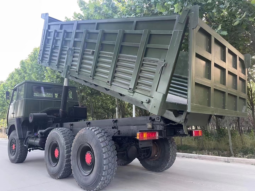 Χρησιμοποιημένο 310hp ισχυρό diesel Tipper Drive καυσίμων πλήρες με 3 διαφορικά κλειδώνει το φορτηγό απορρίψεων 6X6
