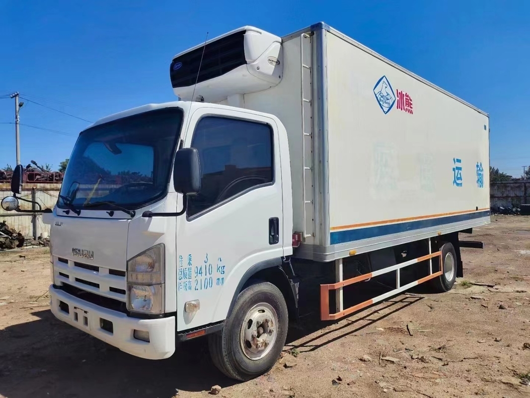 Κατεψυγμένο ISUZU diesel 98km/H οχημάτων μεταφορών κρύων αλυσίδων οχημάτων φορτηγών 130P χρησιμοποιημένο 89kw