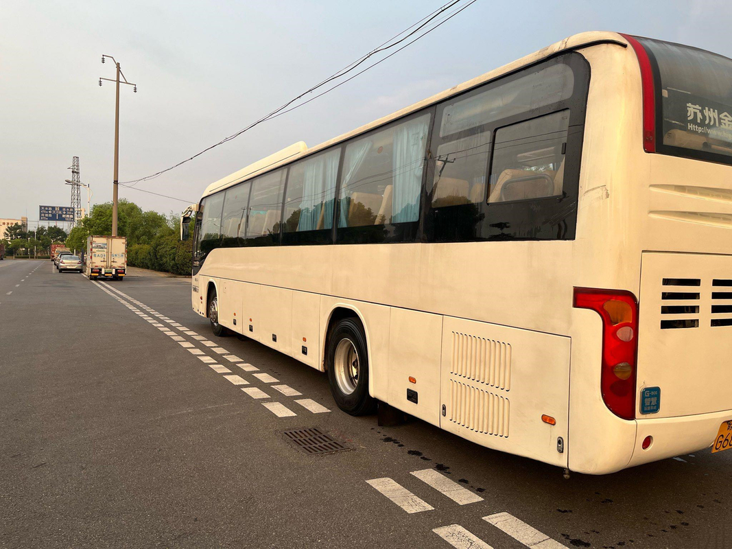 Το υψηλότερο εμπορικό σήμα αναστολής αέρα χρησιμοποίησε το λεωφορείο 53 διπλή μηχανή diesel πορτών Wp.7 Seater KLQ6129 λεωφορείων