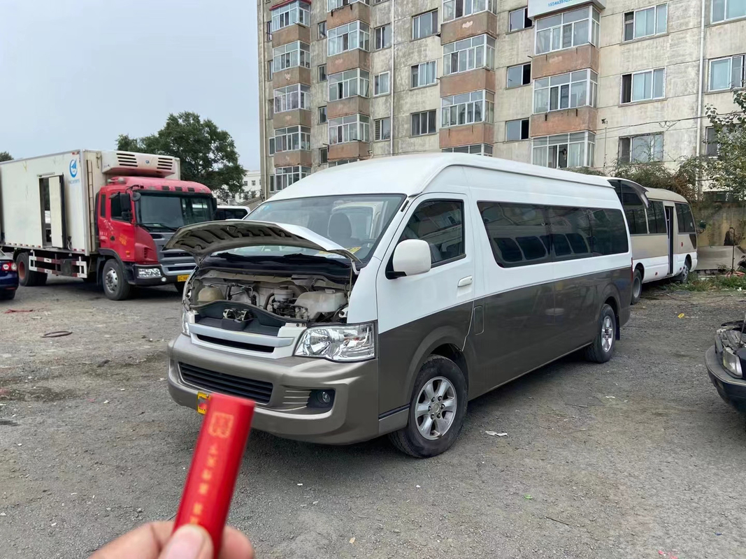 Το κινεζικό εμπορικό σήμα Hiace 18seats χρησιμοποίησε τη Mini Van 3TZ Engine βενζίνη το 2016 Jinbei Hiace