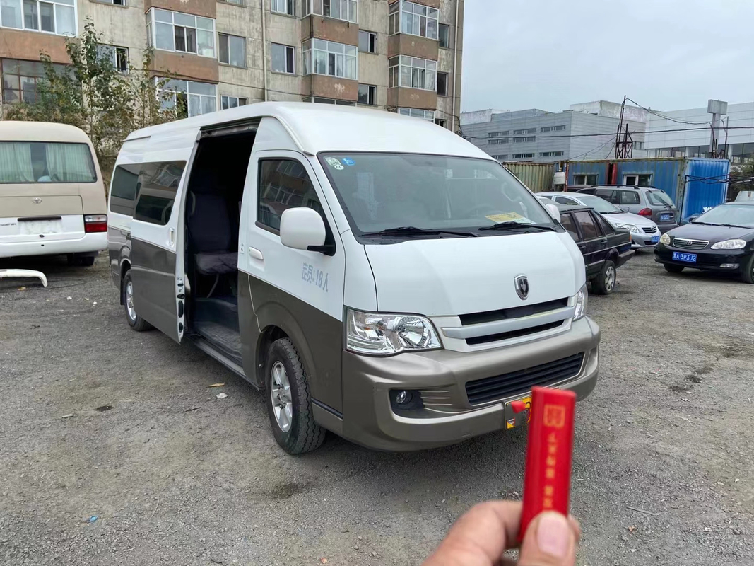 Το κινεζικό εμπορικό σήμα Hiace 18seats χρησιμοποίησε τη Mini Van 3TZ Engine βενζίνη το 2016 Jinbei Hiace