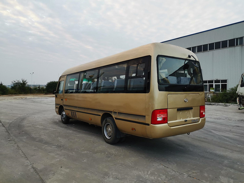 23 μίνι λεωφορείο KLQ6702E4 ακτοφυλάκων καθισμάτων 2014 χρησιμοποιημένο έτος υψηλότερο με την αριστερή οδήγηση μηχανών