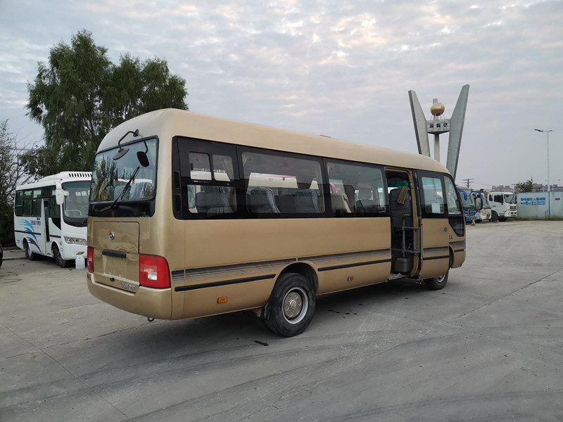 23 μίνι λεωφορείο KLQ6702E4 ακτοφυλάκων καθισμάτων 2014 χρησιμοποιημένο έτος υψηλότερο με την αριστερή οδήγηση μηχανών