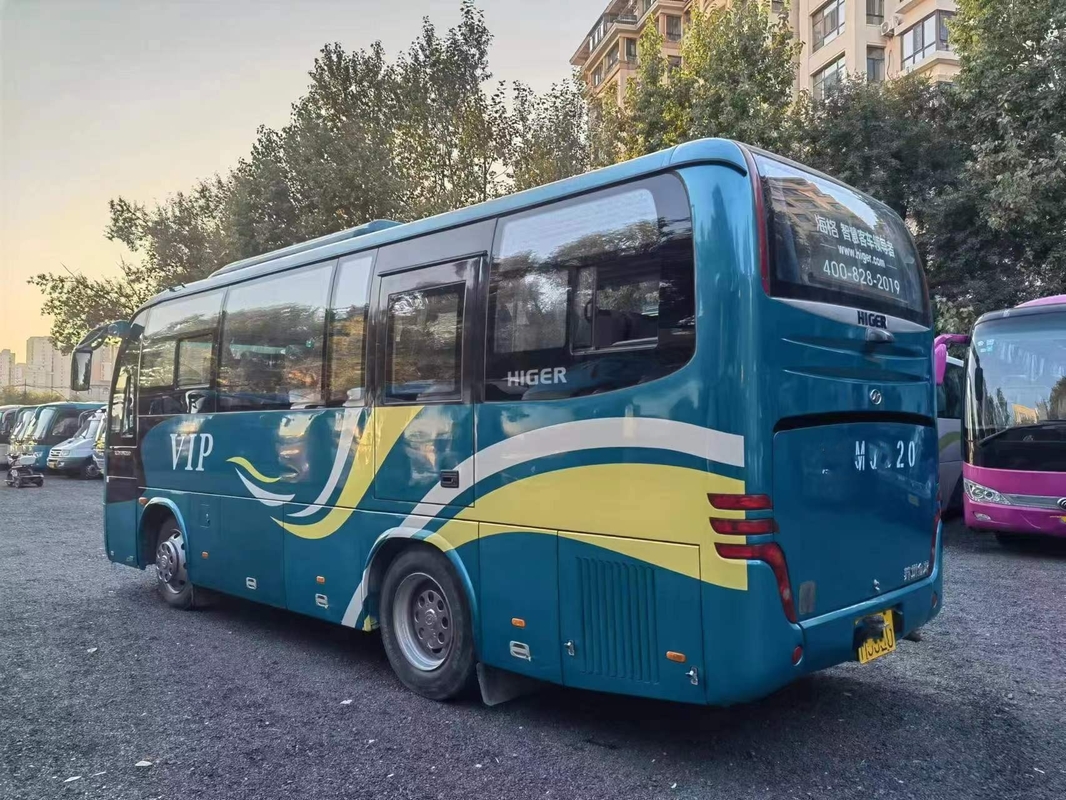 Η πολυτέλεια υψηλότερο KLQ6796 χρησιμοποίησε τα λεωφορεία 34 λεωφορείων οπίσθια αναστολή άνοιξη πιάτων μηχανών 147kw καθισμάτων LHD