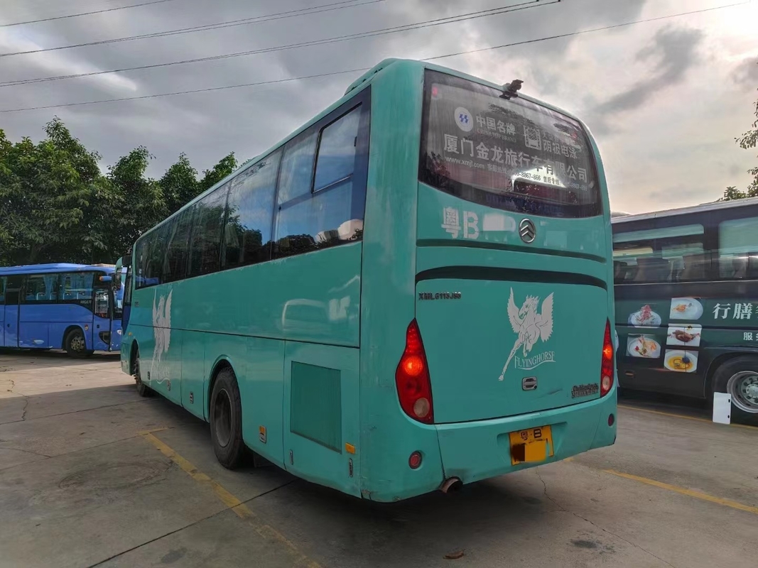 2015 Χρονιά 49 θέσεων Μεταχειρισμένο Golden Dragon Bus XML6113 Μεταχειρισμένο πούλμαν LHD με πολυτελές εσωτερικό
