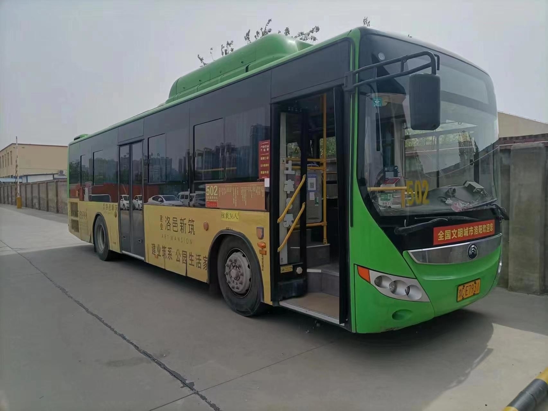 2014 Έτος 36 θέσεων Μεταχειρισμένο Yutong City Bus Zk6105 με ηλεκτρικό καύσιμο CNG για δημόσια μέσα μεταφοράς