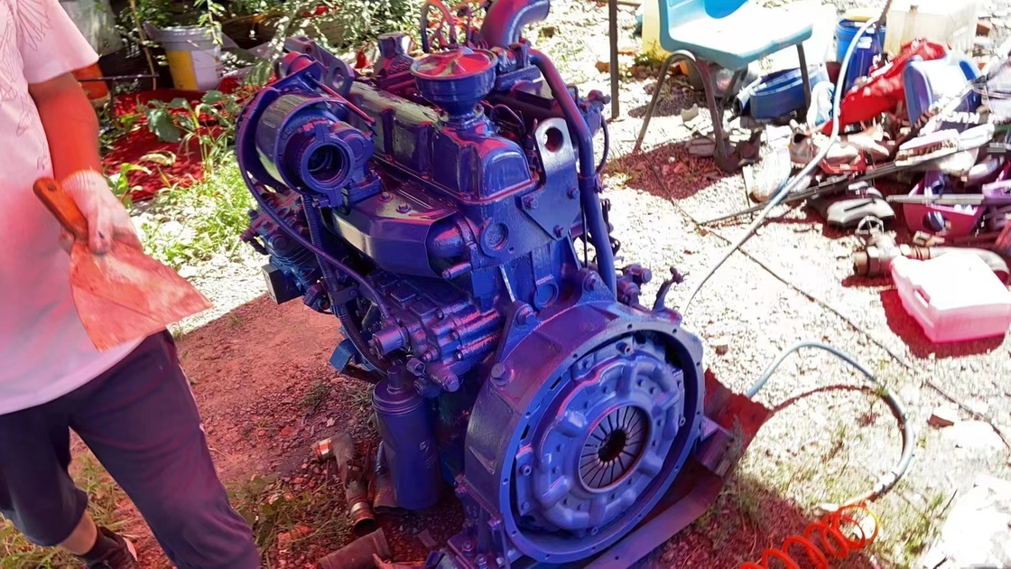 Euro 2 Μεταχειρισμένος κινητήρας Yuchai Diesel YC4G180-20 με 180 ίππους για ανατρεπόμενο φορτηγό Yutong Bus Howo