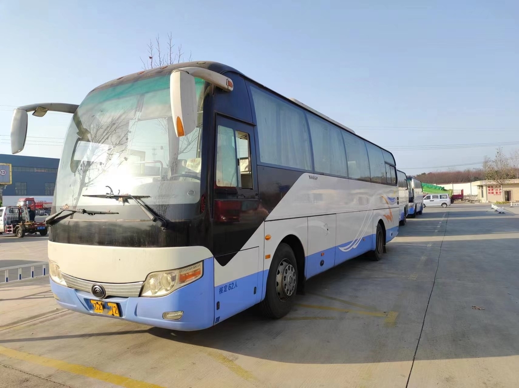 Το χρησιμοποιημένο diesel μεταφέρει δεξιά το οπίσθιο Yuchai λεωφορείων Steeing λεωφορείο μηχανών Yutong Zk6110 2+3layout 62seats