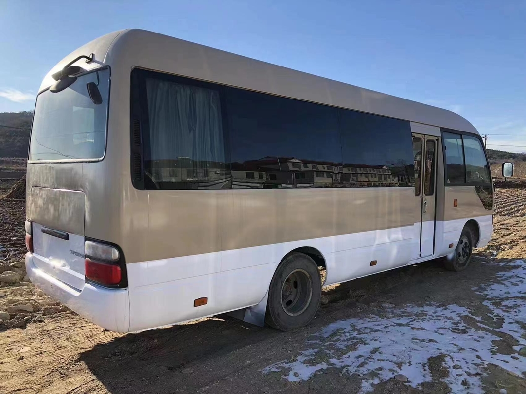 Λεωφορείο 23 ακτοφυλάκων της Toyota Seater Toyota μίνι λεωφορείων 2TR βενζίνης σχολικό λεωφορείο χεριών μηχανών 2$ο