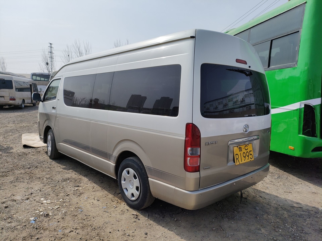 Ιαπωνικά χρησιμοποιημένα λεωφορεία Hiace 13 - η μηχανή βενζίνης 15seater άφησε το εμπορικό σήμα της Toyota οδήγησης