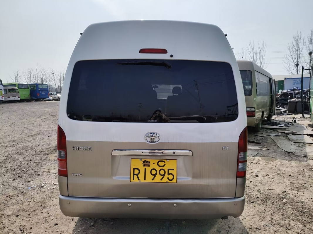 Ιαπωνικά χρησιμοποιημένα λεωφορεία Hiace 13 - η μηχανή βενζίνης 15seater άφησε το εμπορικό σήμα της Toyota οδήγησης