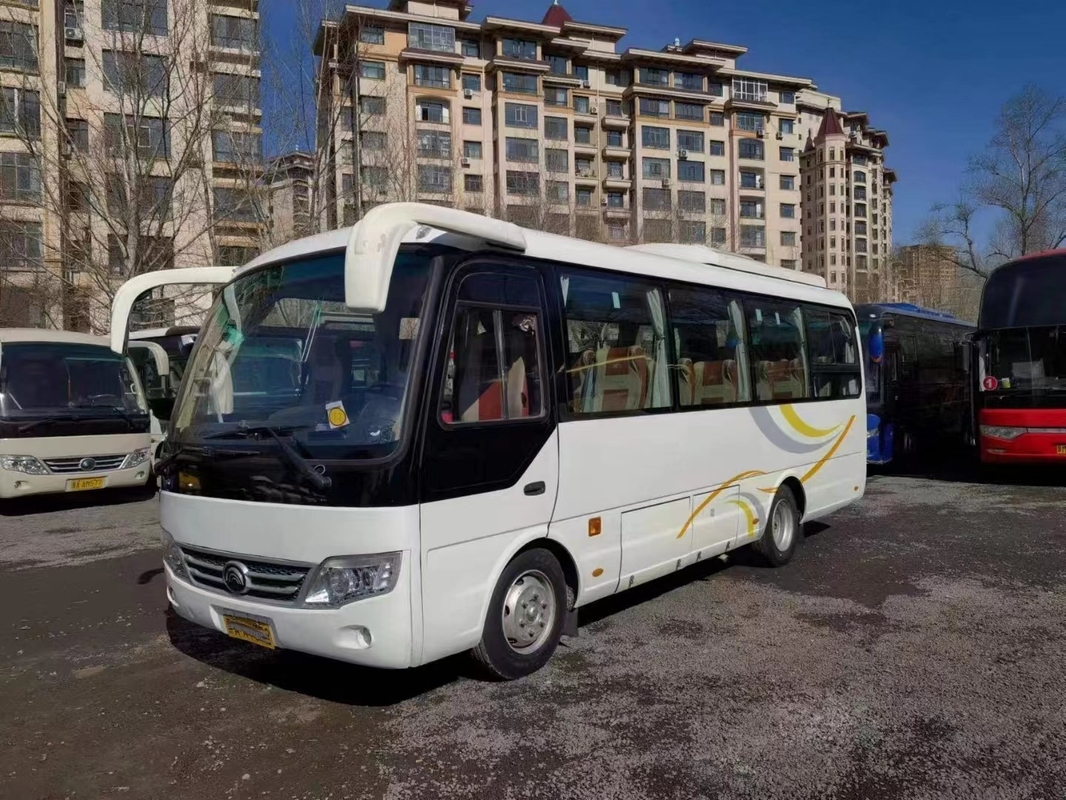 2$α σφραγίζοντας παράθυρα 28 καθισμάτων ενιαίο λεωφορείο ZK6729D λεωφορείων χεριών Tong πορτών μπροστινό χρησιμοποιημένο μηχανή νέο