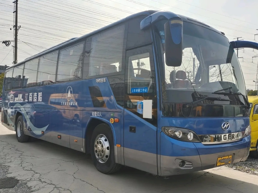 Χρησιμοποιημένος Mci μηχανή 50 ενιαίο χέρι υψηλότερο KLQ6115 Weichai λεωφορείων πορτών LHD/RHD 2$ος διαμερισμάτων αποσκευών καθισμάτων