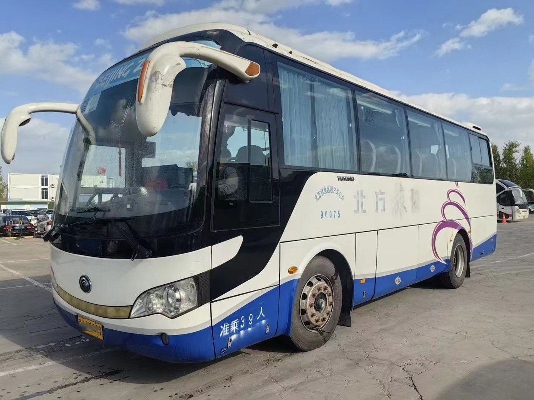 Το από δεύτερο χέρι 39 λεωφορείων καθισμάτων σπάνιο σφραγίζοντας παράθυρο Drive μηχανών αριστερό 9 μέτρα χρησιμοποίησε νέο Tong ZK6908