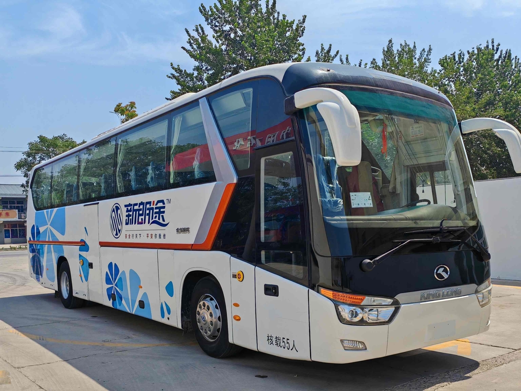 Μεταχειρισμένα King Long Coaches XMQ6129 Ανάρτηση αερόσακου 2016 Έτος 55 θέσεων 2 Πόρτες επιβατών LHD/RHD Αποσκευές