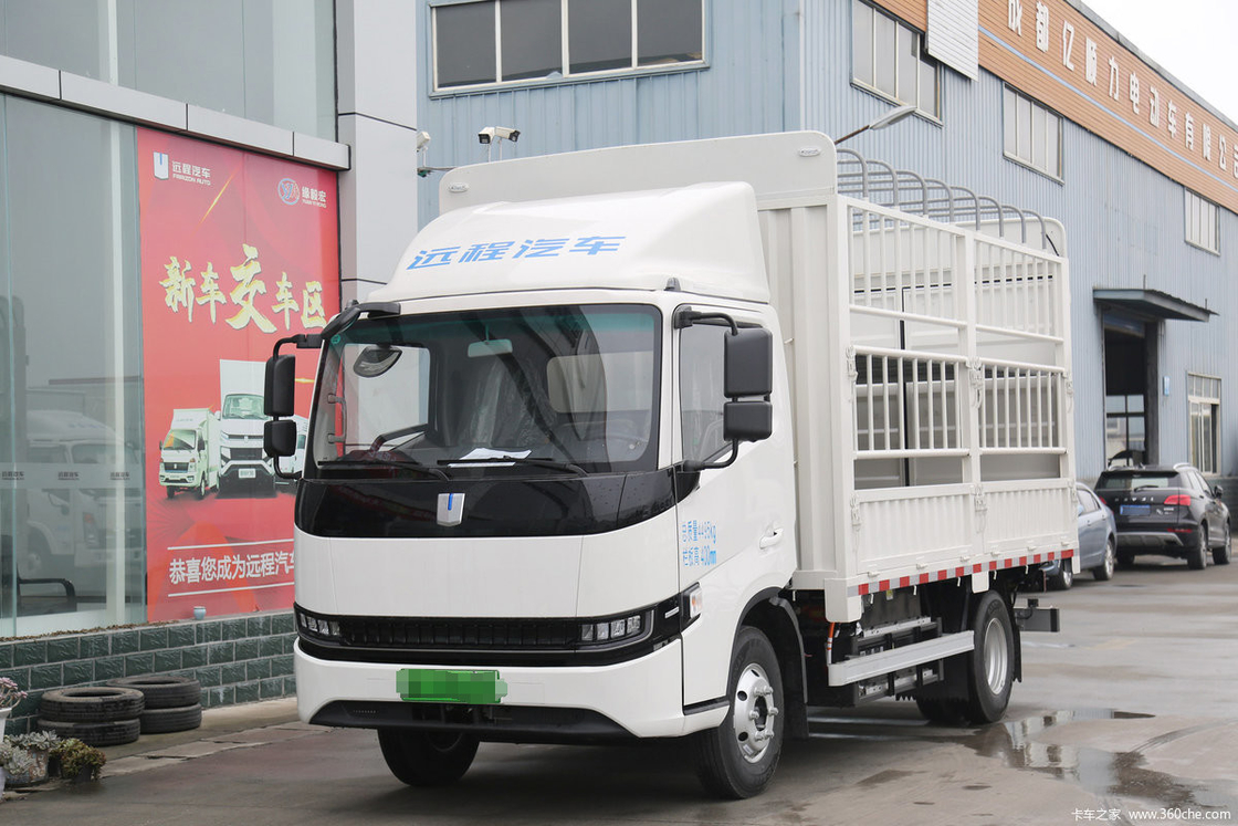 Καθαρό ηλεκτρικό φορτηγό Geely 4 * 2 Drive Mode Ελαφρύ φορτηγό 1,2 τόνων Doule πίσω ελαστικά