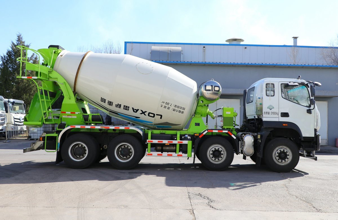 Κινέζικο brand Mixer 8*4 Ready Mix Beton Truck 350hp Euro 6 Αριστερό χειροκίνητο