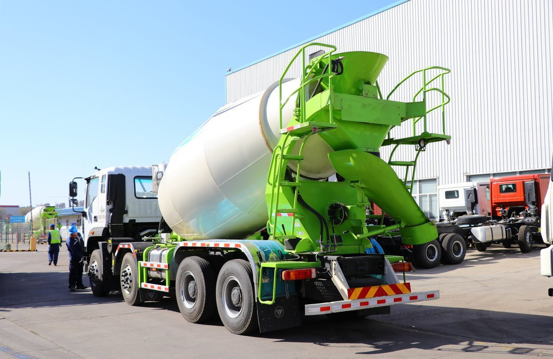 Κινέζικο brand Mixer 8*4 Ready Mix Beton Truck 350hp Euro 6 Αριστερό χειροκίνητο
