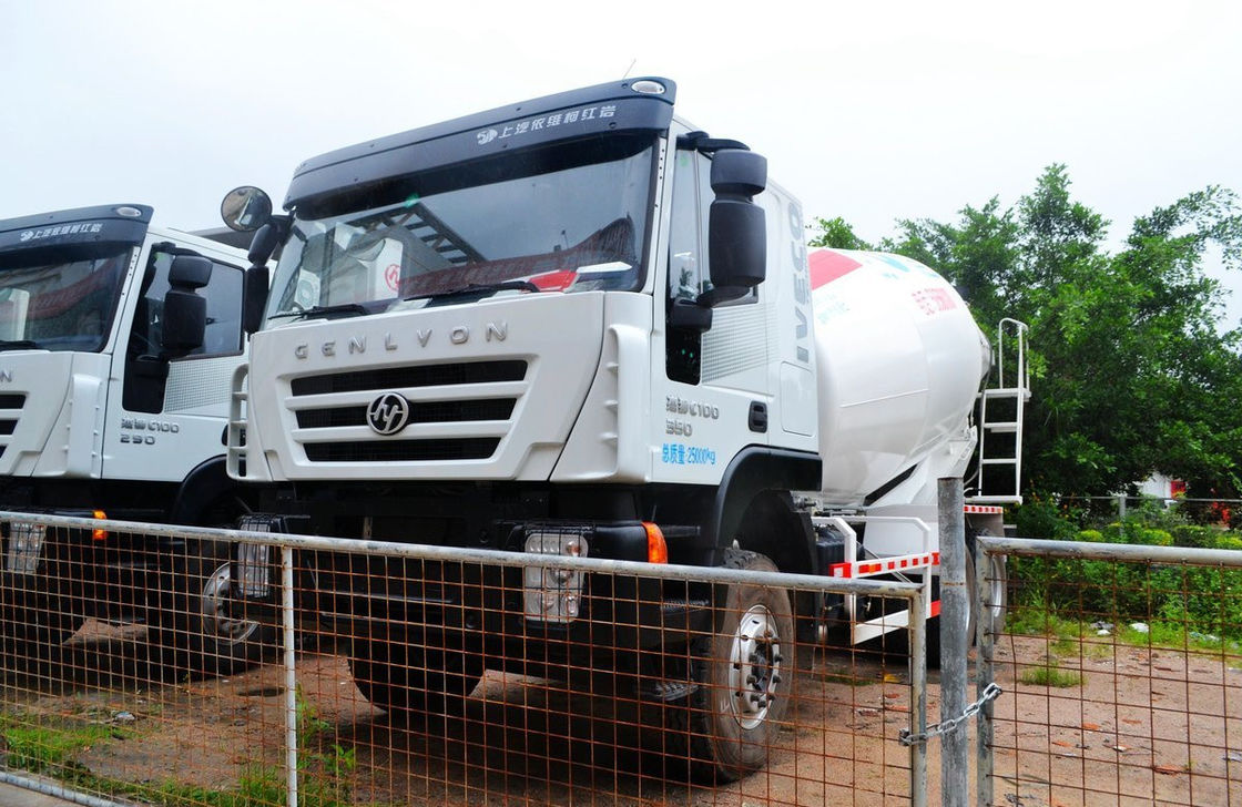 Hongyan 6*4 Small Beton Mixer Truck 5 Cubic 10 Tires Αριστερότιμο Euro 4