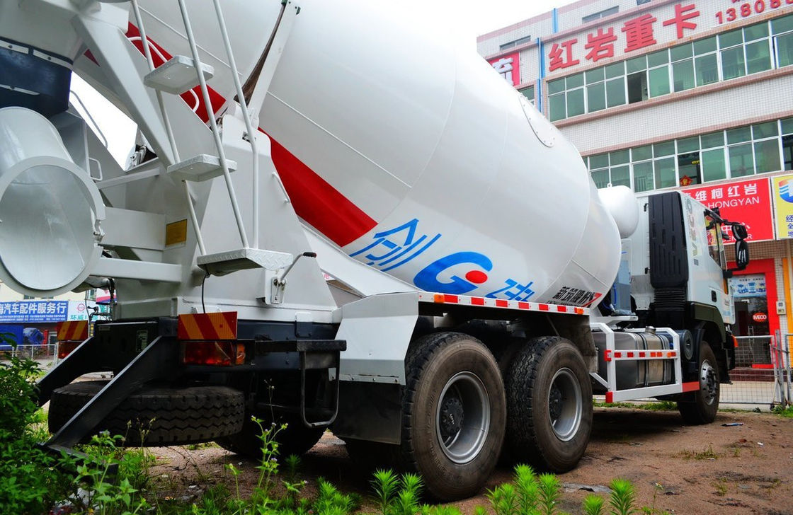 Hongyan 6*4 Small Beton Mixer Truck 5 Cubic 10 Tires Αριστερότιμο Euro 4